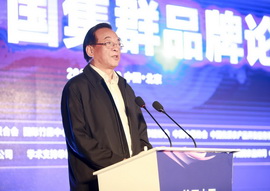 中国调味品品牌集群主席石军发表演讲